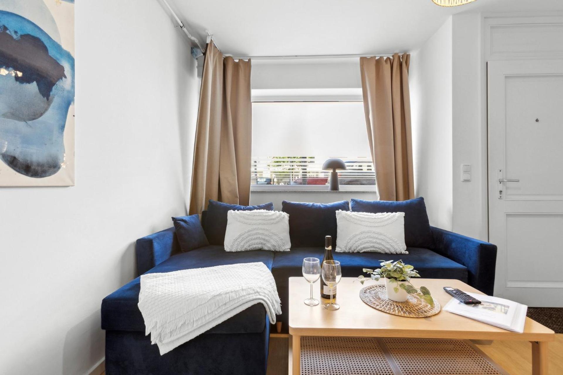Stylisches 2-Zimmer Ambient Apartment In Alsternaehe Mit Kingsize-Bett & Schlafsofa 함브루크 외부 사진